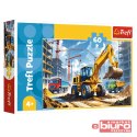 PUZZLE 60 TRAKTOR KOPARKO ŁADOWARKA 17406 TREFL