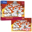 PUZZLE 600 40 LECIE TREFL 101 DALMATYŃCZYKÓW 37604