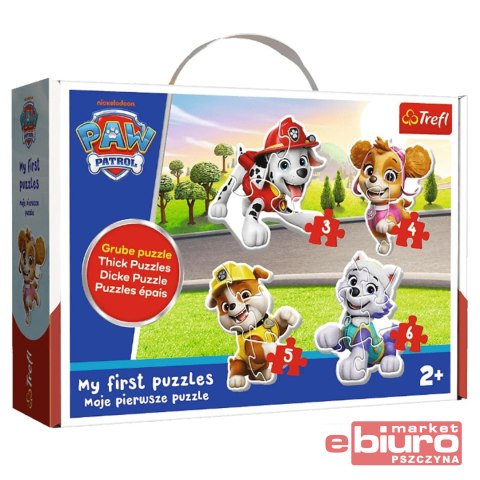 PUZZLE BABY CLASSIC KOCHANE PIESKI PSI PATROL TREF