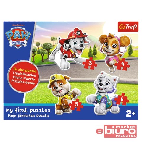 PUZZLE BABY CLASSIC KOCHANE PIESKI PSI PATROL TREF