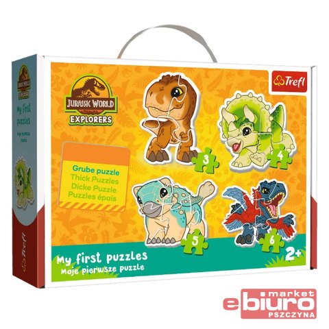 PUZZLE BABY CLASSIC UROCZE DINOZAURY TREFL