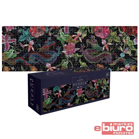 PUZZLE PANORAMICZNE 1000 SECRET GARDEN 4 INTERDRUK