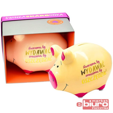 SKARBONKA MAŁA SKM STWORZONA BY WYDAWAĆ PASSION
