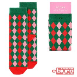 SKARPETKI ROMBY MIX 27-30 SKR-1 PARTYDECO