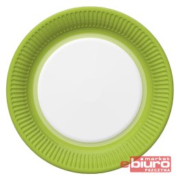 TALERZYKI PAPIER ŚR 227MM A'8 ZIELONA RAMKA POL