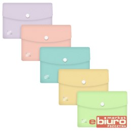 TECZKA KOPERTOWA PLASTIKOWA A6 OXFORD PASTEL MIX