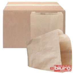 TORBA PAPIEROWA FAŁDOWA BRĄZOWA 180X80X290 A'1000