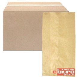 TORBA PAPIEROWA FAŁDOWA BRĄZOWA 180X80X380 A'1000