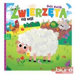 ZWIERZĘTA NA WSI DUŻE PUZZLE AKSJOMAT