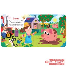 ZWIERZĘTA NA WSI DUŻE PUZZLE AKSJOMAT