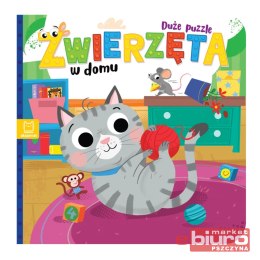 ZWIERZĘTA W DOMU DUŻE PUZZLE AKSJOMAT