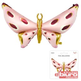 BALON FOLIOWY MOTYL 120X87CM MIX PARTYDECO