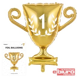 BALON FOLIOWY PUCHAR 64X61CM ZŁOTY PARTYDECO