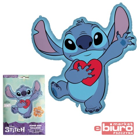 BALON FOLIOWY STITCH 75X86CM DISNEY GODAN