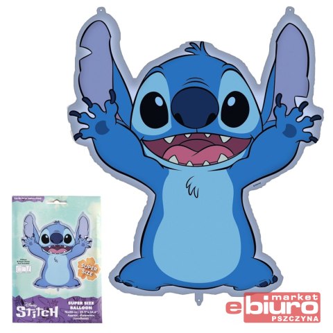 BALON FOLIOWY STITCH 76X88CM DISNEY GODAN