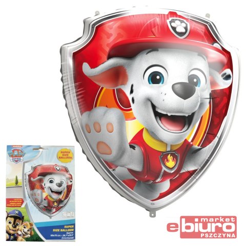 BALON FOLIOWY TARCZA MARSHALL 68X75CM GODAN