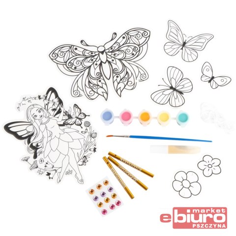 BAŚNIOWE DZWONKI WIETRZNE ŚWIECĄCE W CIEMNOŚCI