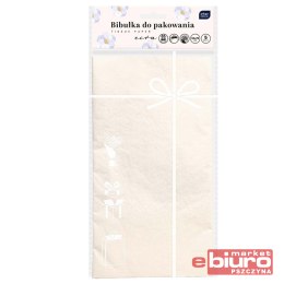 BIBUŁKA DO PAKOWANIA PREZ. 50X70CM ECRU INTERDRUK
