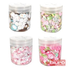 CEKINY DO DEKORACJI 30G PASTEL INTERDRUK