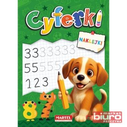 CYFERKI Z NAKLEJKAMI MARTEL