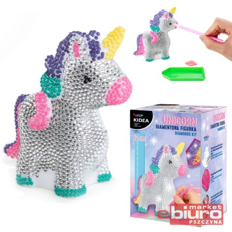 DIAMENTOWA FIGURKA UNICORN KIDEA