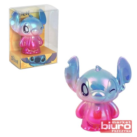 DISNEY BLACK TEMPERÓWKA MINIATURKA STITCH MIX WZR