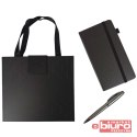 DŁUGOPIS + NOTES W ETUI PREMIUM GRAFIT CRESCO