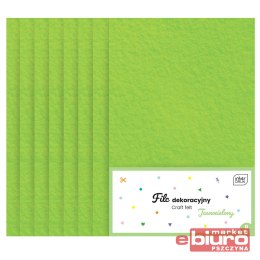 FILC DEKORACYJNY 8SZT J.ZIELONY INTERDRUK