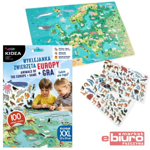 GDZIE ONE ŻYJĄ? ZWIERZĘTA EUROPY + GRA KIDEA
