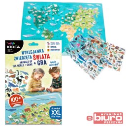 GDZIE ONE ŻYJĄ? ZWIERZĘTA ŚWIATA + GRA KIDEA