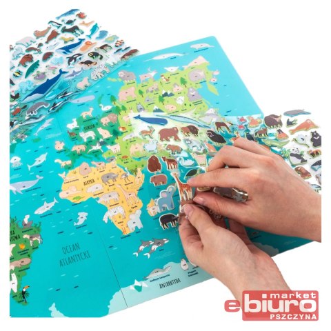 GDZIE ONE ŻYJĄ? ZWIERZĘTA ŚWIATA + GRA KIDEA