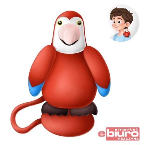 GIFTY MASKOTKA NA MAGNES PARROT 1042542 MFP