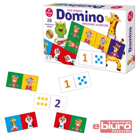 GRA DOMINO OBRAZKOWE I KLASYCZNE