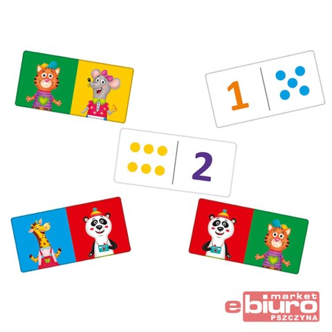 GRA DOMINO OBRAZKOWE I KLASYCZNE