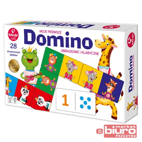 GRA DOMINO OBRAZKOWE I KLASYCZNE