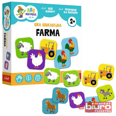 GRA FARMA ABC MALUCHA RODZINA TREFLIKÓW TREFL