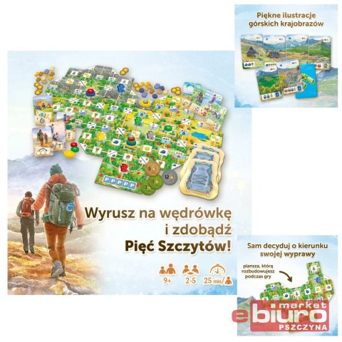 GRA RODZINNA PIĘĆ SZCZYTÓW TREFL