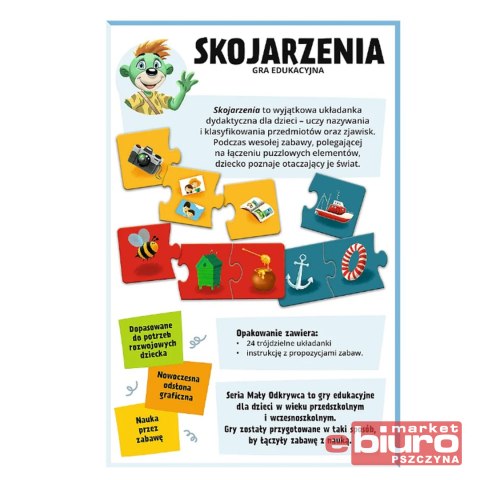 GRA SKOJARZENIA MAŁY ODKRYWCA TREFL