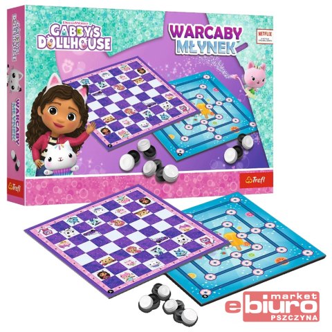 GRA WARCABY I MŁYNEK GABBY"S DOLLHOUSE 02800 TREFL