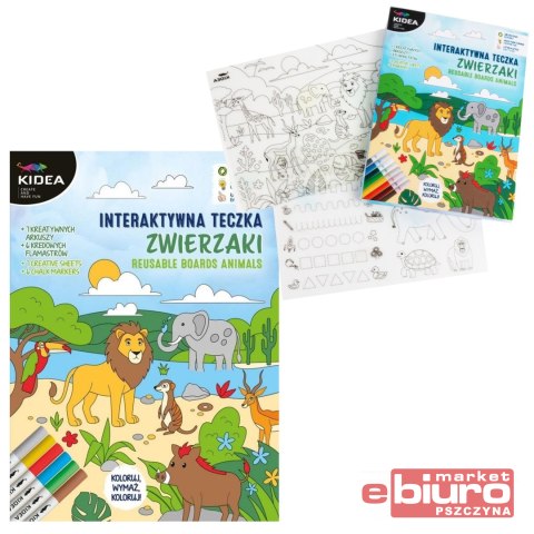 INTERAKTYWNA TECZKA ZWIERZAKI KIDEA