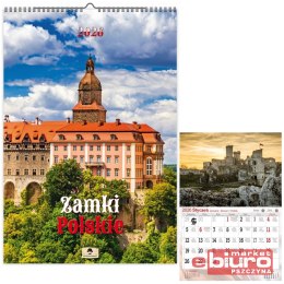 KALENDARZ A3 VD.22 ZAMKI POLSKIE PAN KALENDARZYK