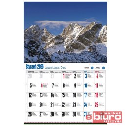 KALENDARZ ALBUMOWY KSA V5 TATRY PO ZBÓJU PAN KALEN