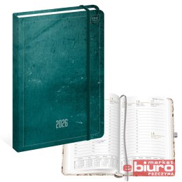 KALENDARZ KSIĄŻKOWY A5 192 MAT+UV AZURE INTERDRUK