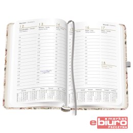 KALENDARZ KSIĄŻKOWY A5 192 MAT+UV AZURE INTERDRUK