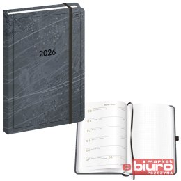 KALENDARZ KSIĄŻKOWY A5 192 MAT+UV STONE INTERDRUK