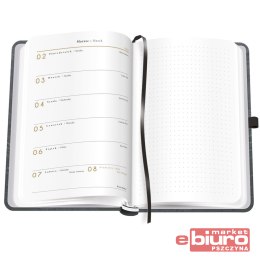 KALENDARZ KSIĄŻKOWY A5 192 MAT+UV STONE INTERDRUK