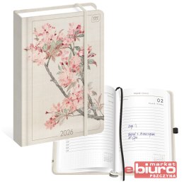 KALENDARZ KSIĄŻKOWY A5 384 MAT+UV CHERRY INTERDRUK