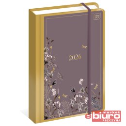 KALENDARZ KSIĄŻKOWY A5 384 METAL SATIN INTERDRUK