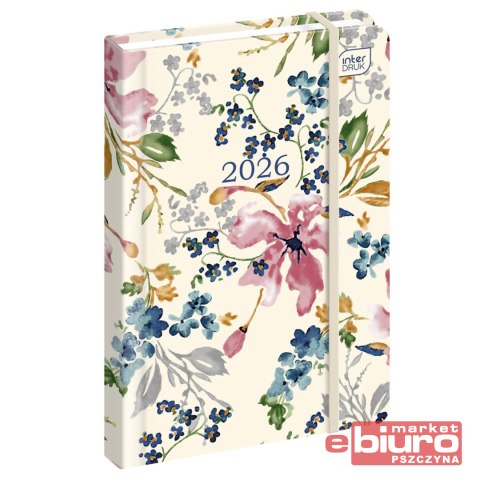 KALENDARZ KSIĄŻKOWY A6 192 MAT+UV BLOSSOM INT