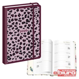 KALENDARZ KSIĄŻKOWY A6 192 MAT+UV PATTERN INT